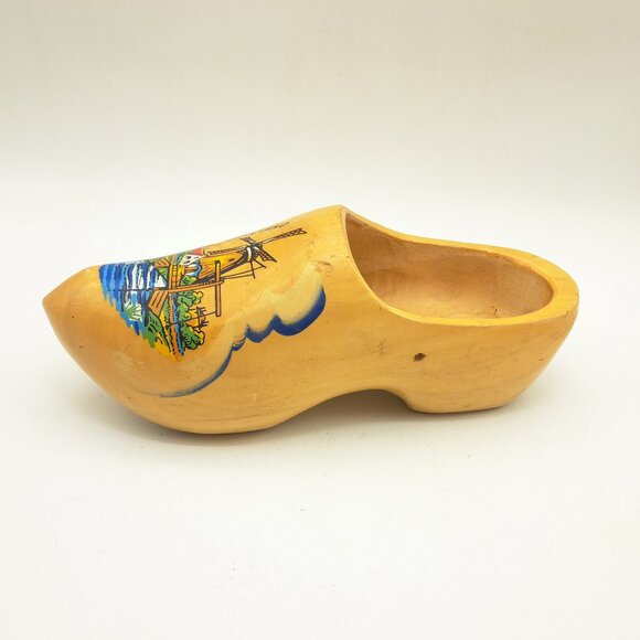 Pair of Dutch Wooden Clogs -Klompen - Picture 6 of 11